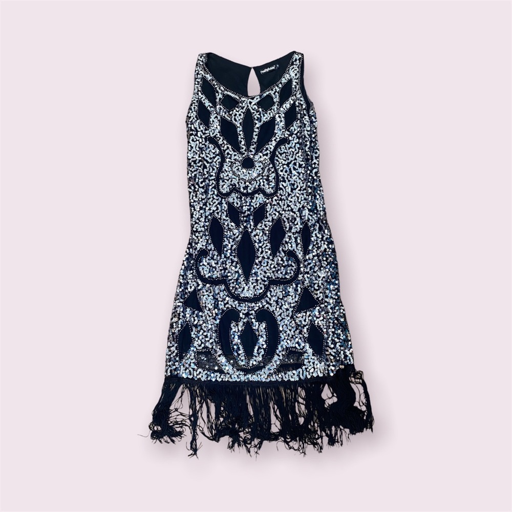 vintage 1920’s gatsby inspired dress